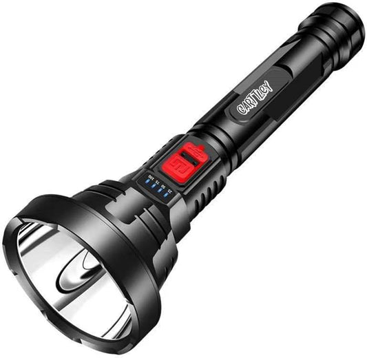 LED Flashlights -Camping Flashlights with High Lumens, 40 Hour, Zoomable Beam - Powerful, Bright, and Versatile Tactical Flash Light for Outdoor and Home Use (Car826)