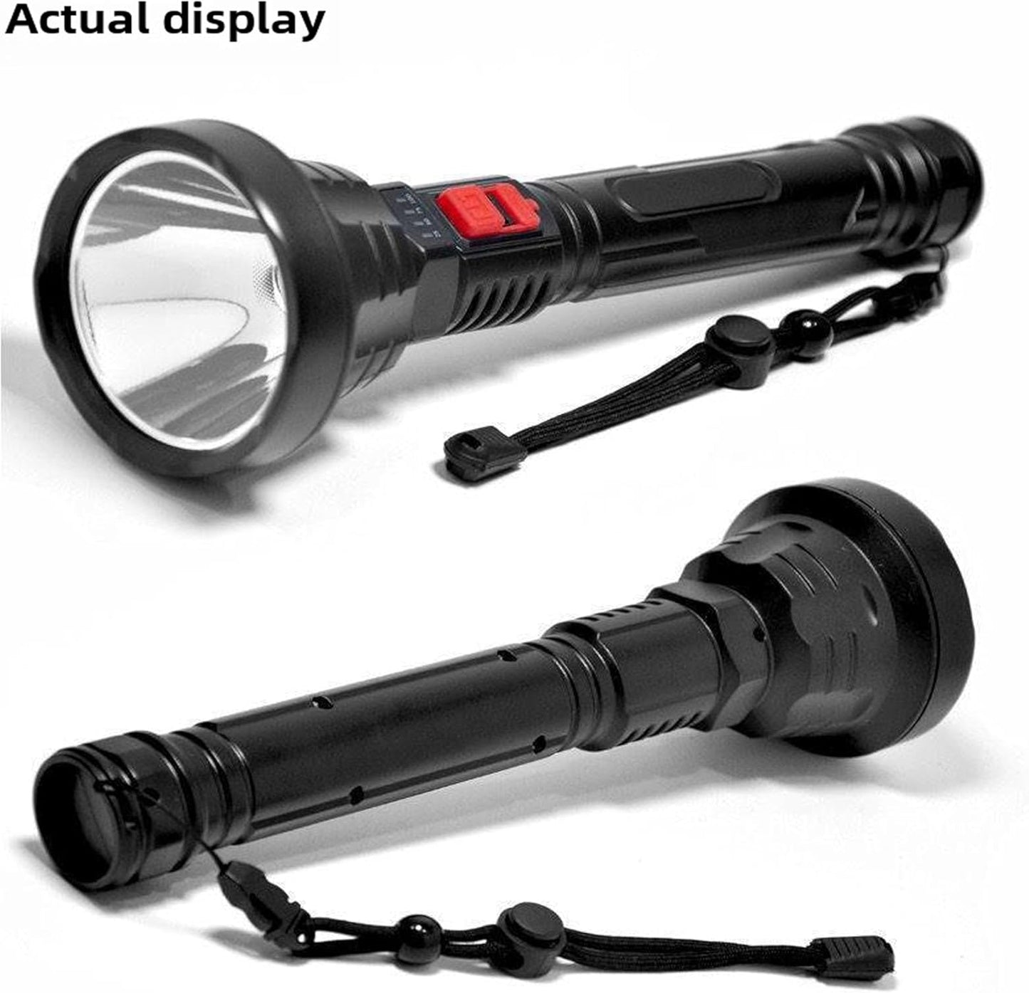 LED Flashlights -Camping Flashlights with High Lumens, 40 Hour, Zoomable Beam - Powerful, Bright, and Versatile Tactical Flash Light for Outdoor and Home Use (Car826)